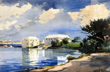  Winslow Galerie - Salt Kettle Bermuda Realismus Marinemaler Winslow Homer